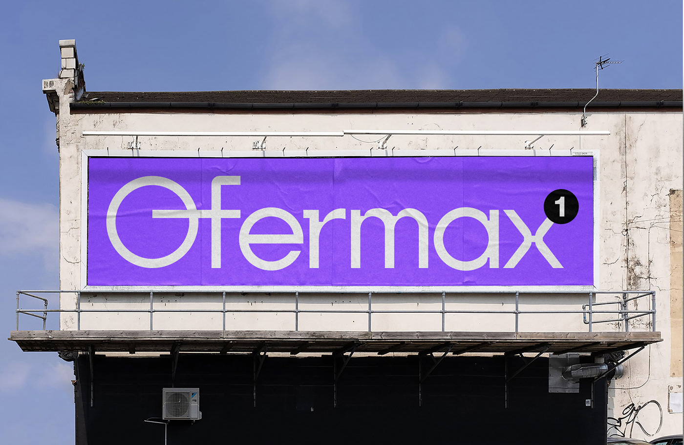 Ecommerce Marketplace minimal modern purple shop store typography  