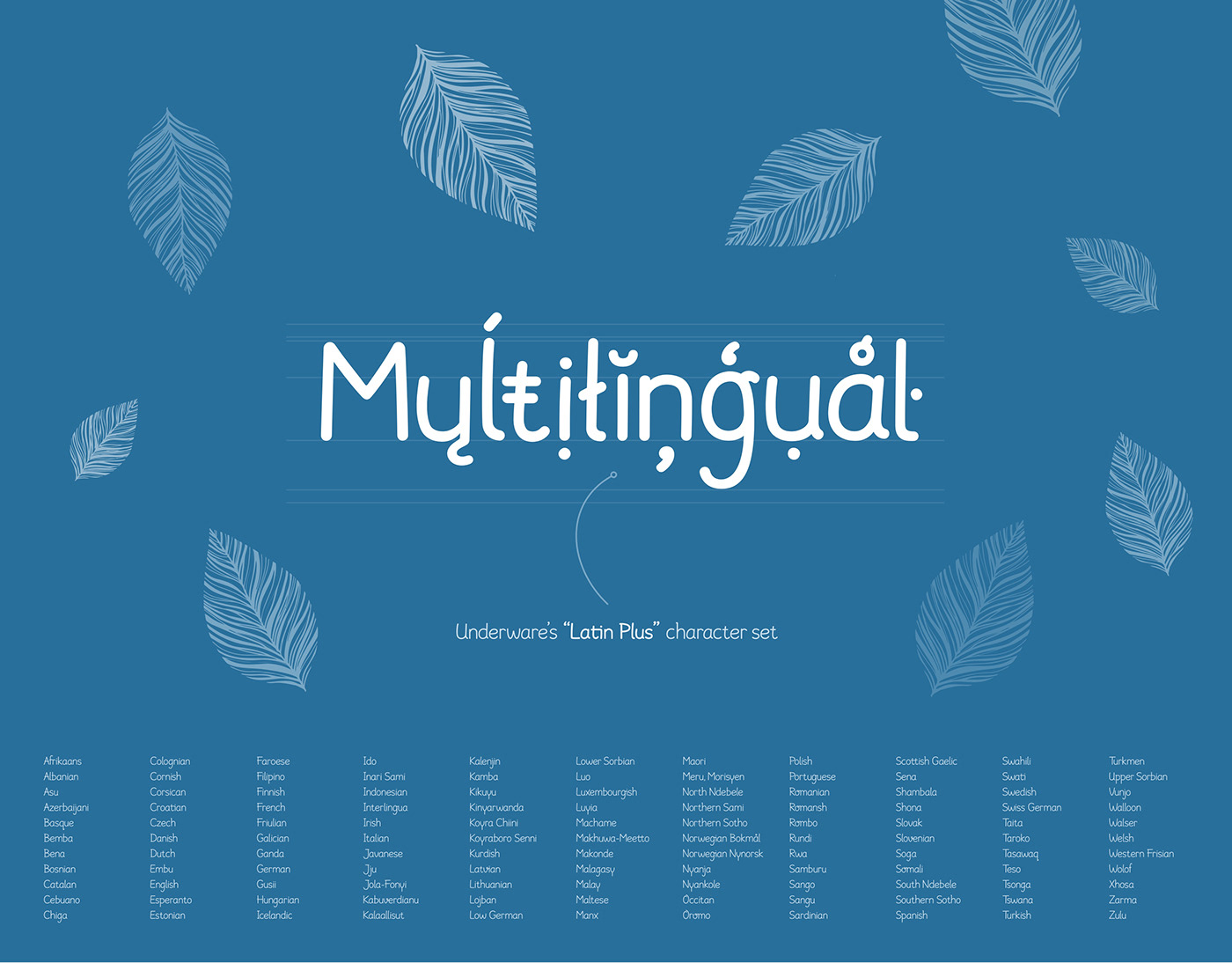 legibility Ligatures readability Script smallcaps Typeface multilingual