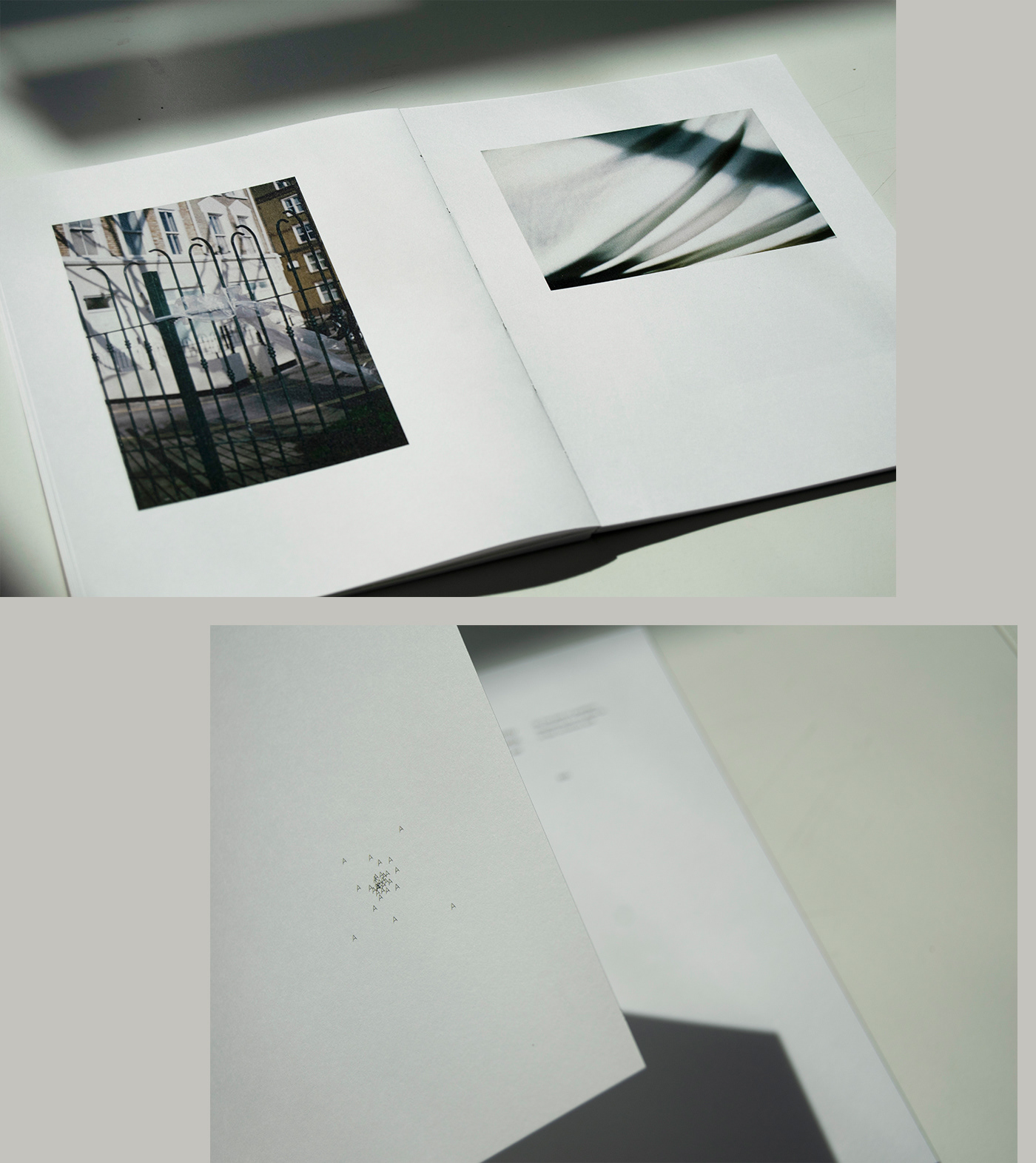 editorial book publication 35mm parallel universes Layout Photography  typography   poster minimal