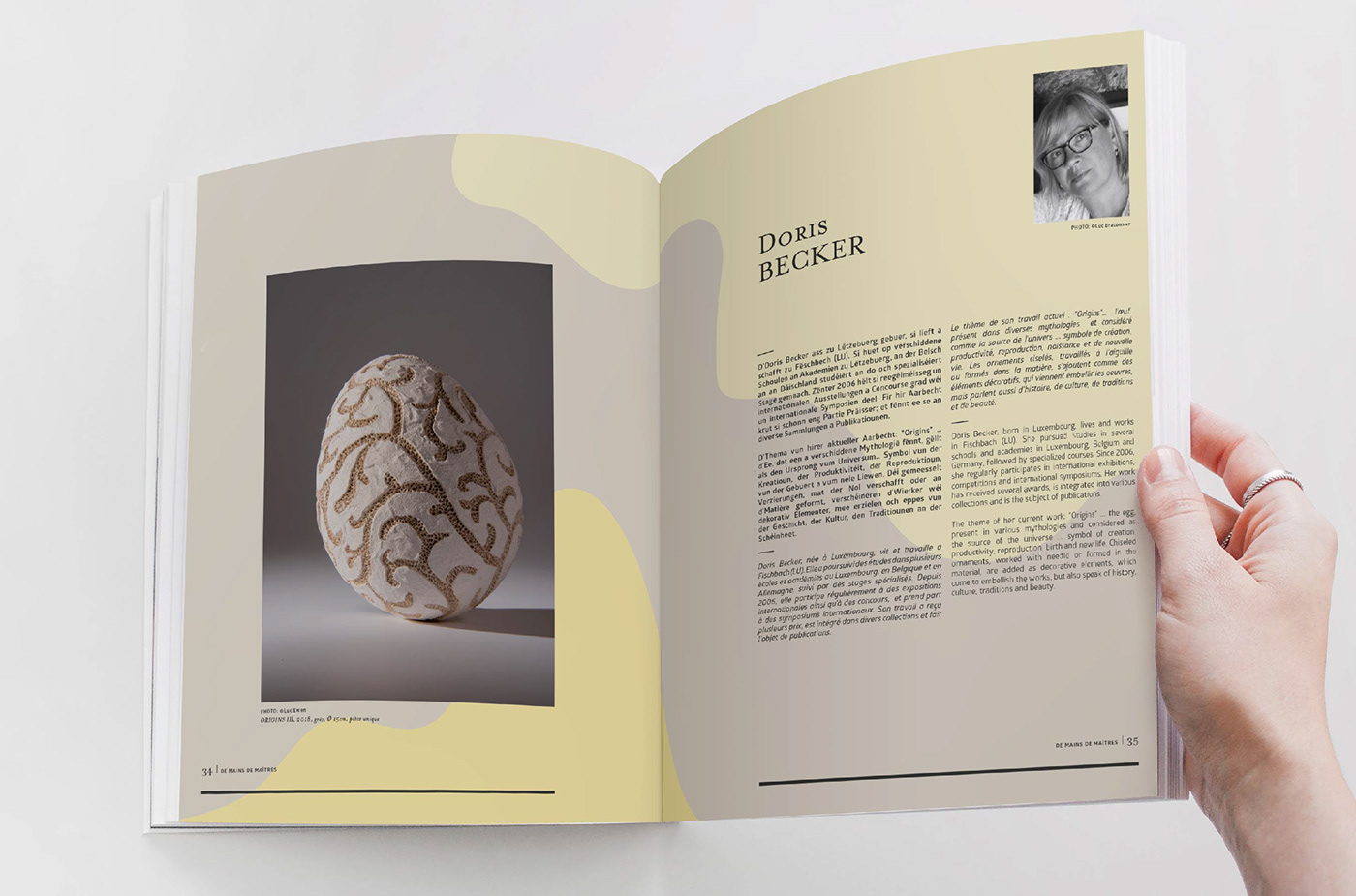 brand design art craft biennal luxembourg arts flyer brochure