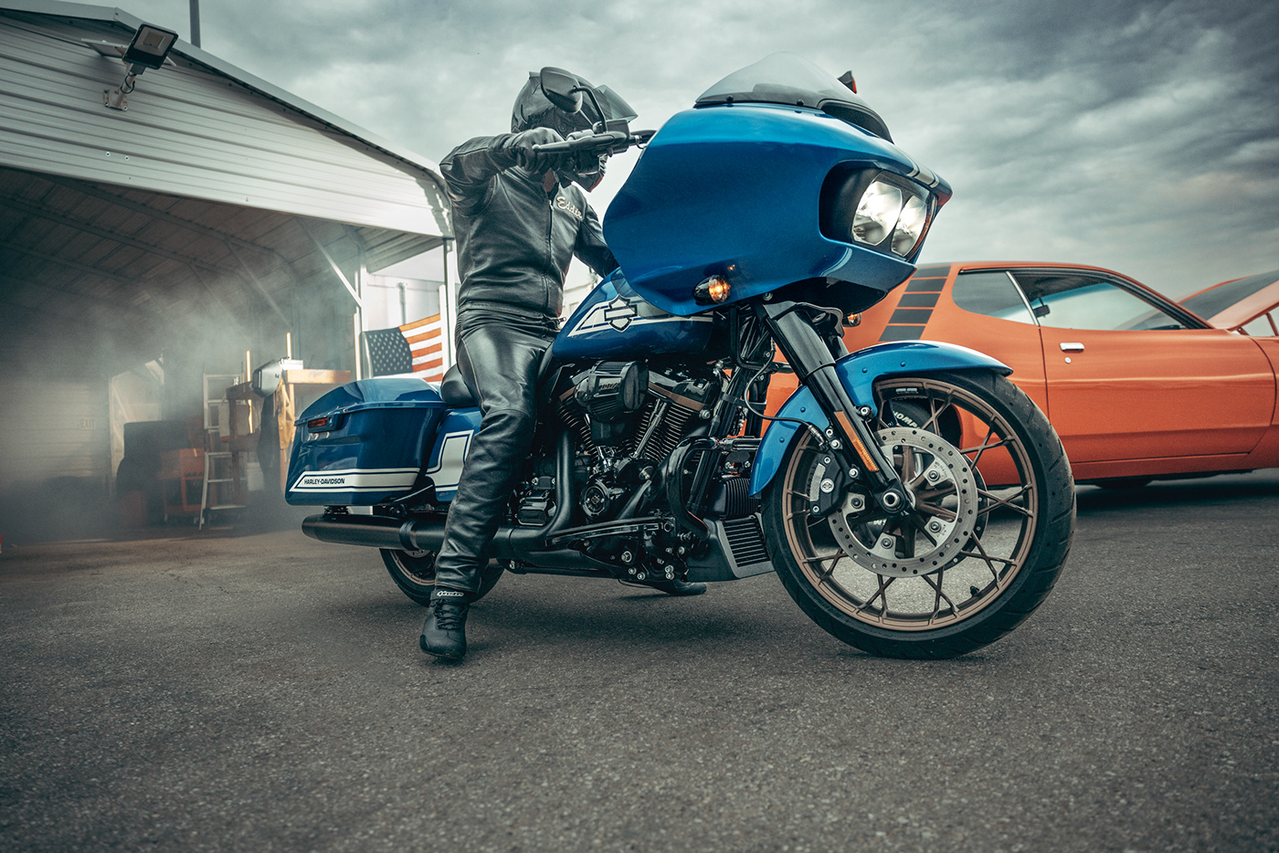 Advertising  art direction  Bike Harley Davidson Harley-Davidson motorcycle