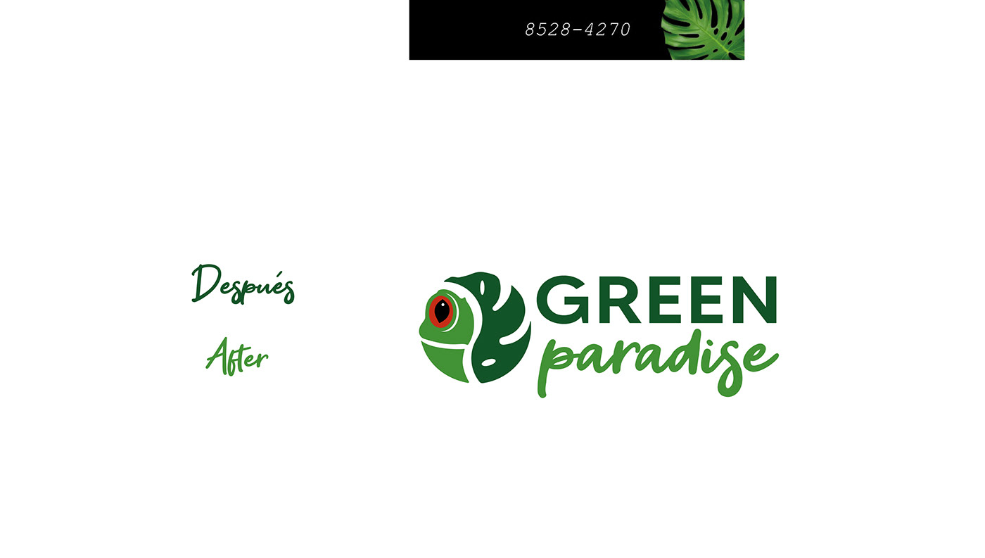 green Rana Rediseño de logo Logotipo Graphic Designer redisign tourism tour plants rediseño