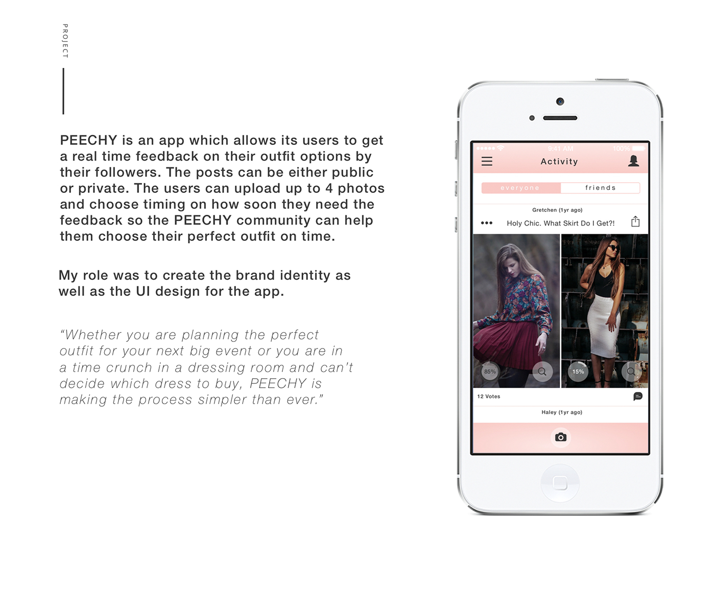 UI/UX UI art direction  branding  Fashion  social media community app ios native ios