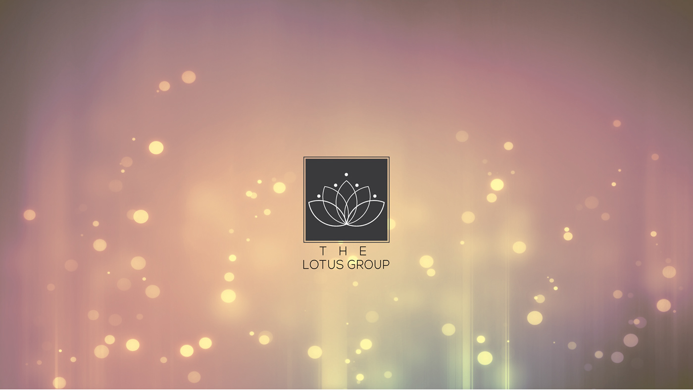 The Lotus Group logo lotus logo Logo Design Designer FK branding 