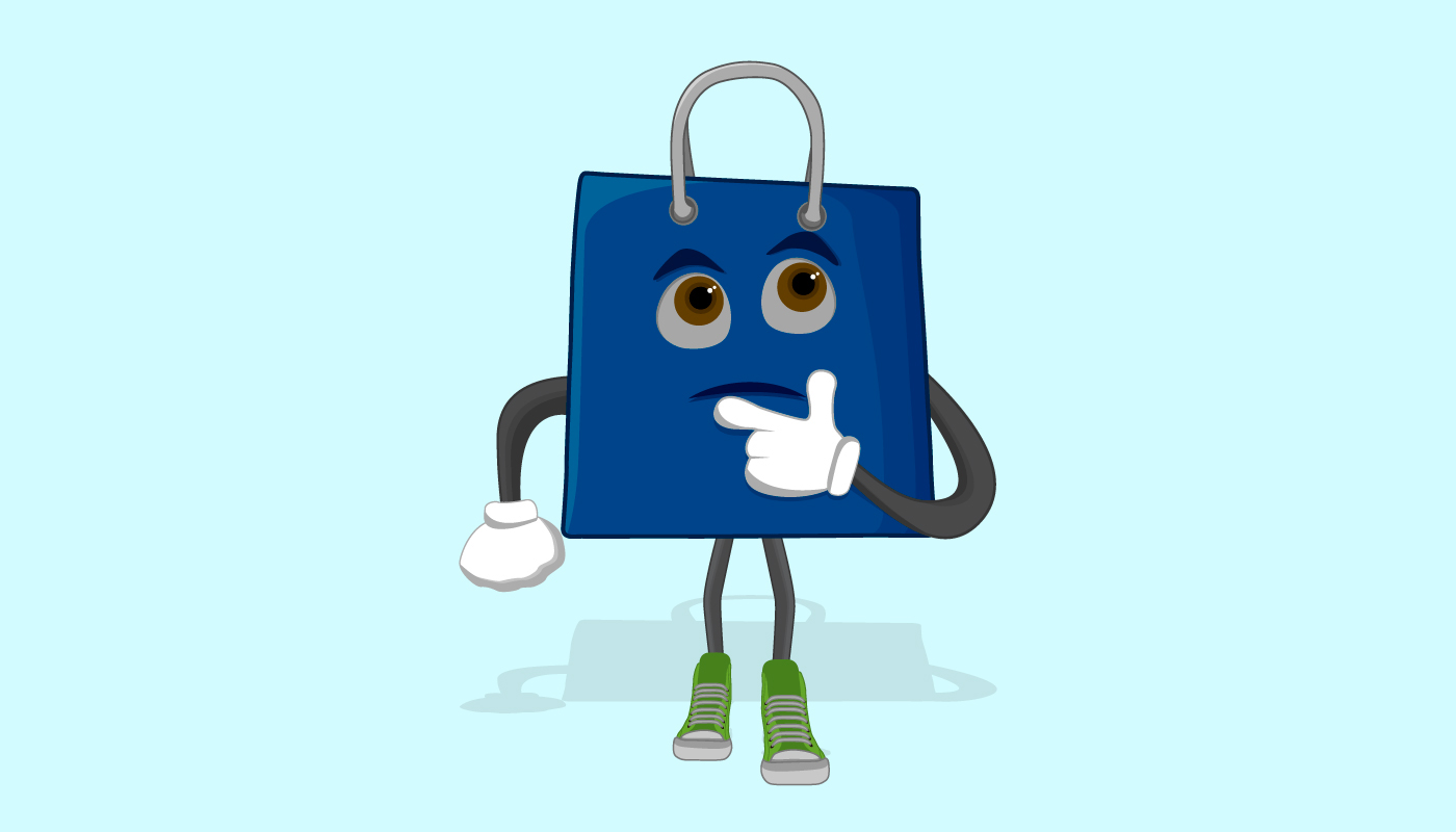 personaje Character design graphic ilustration Illustrator vector market bag