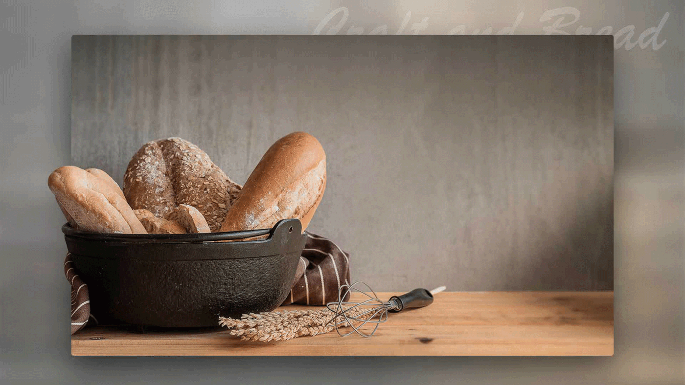 Web Design  brand Interface bakery Food  main page navigation cafe landing page animation 