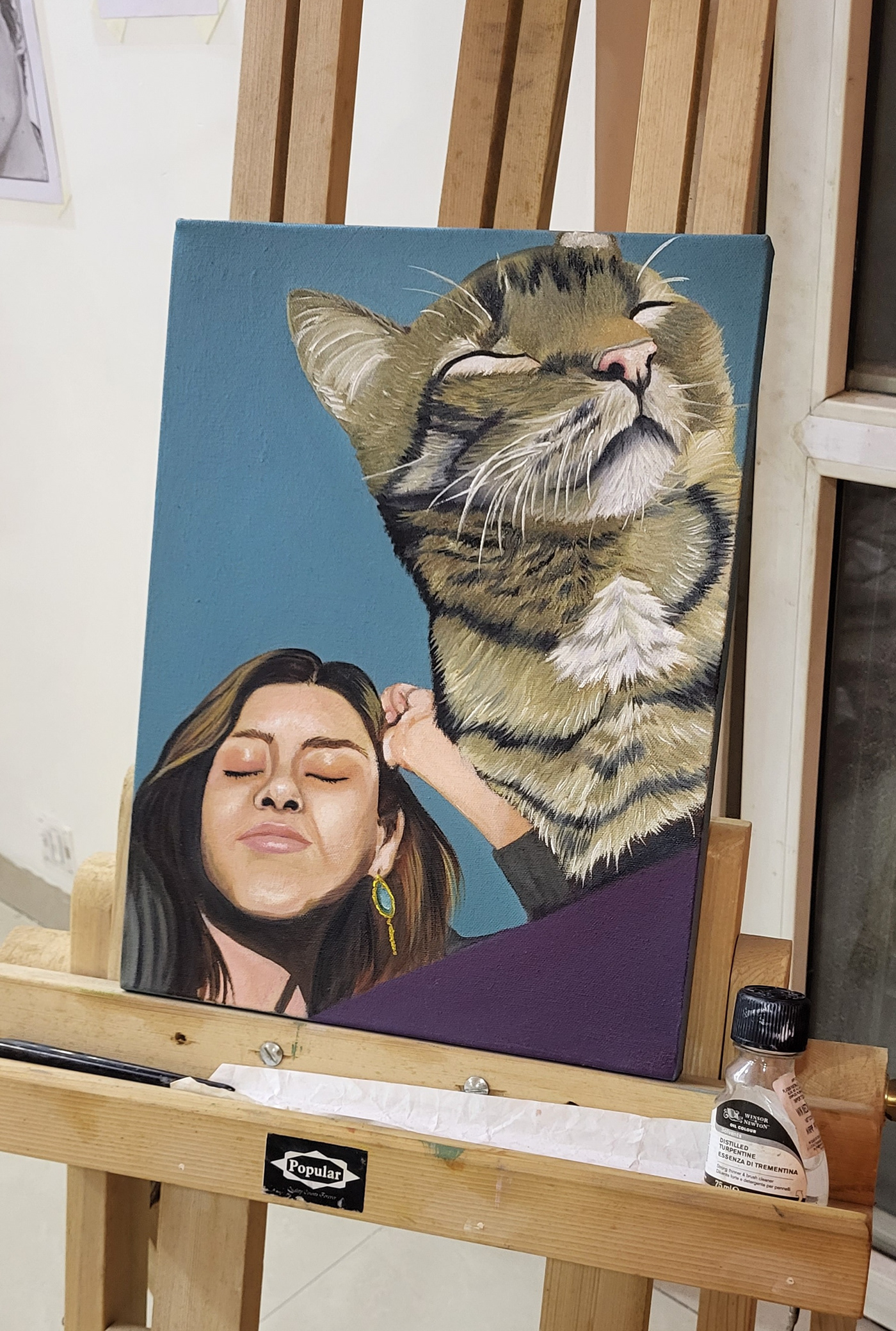 painting   Oil Painting Pet Portrait commission арт