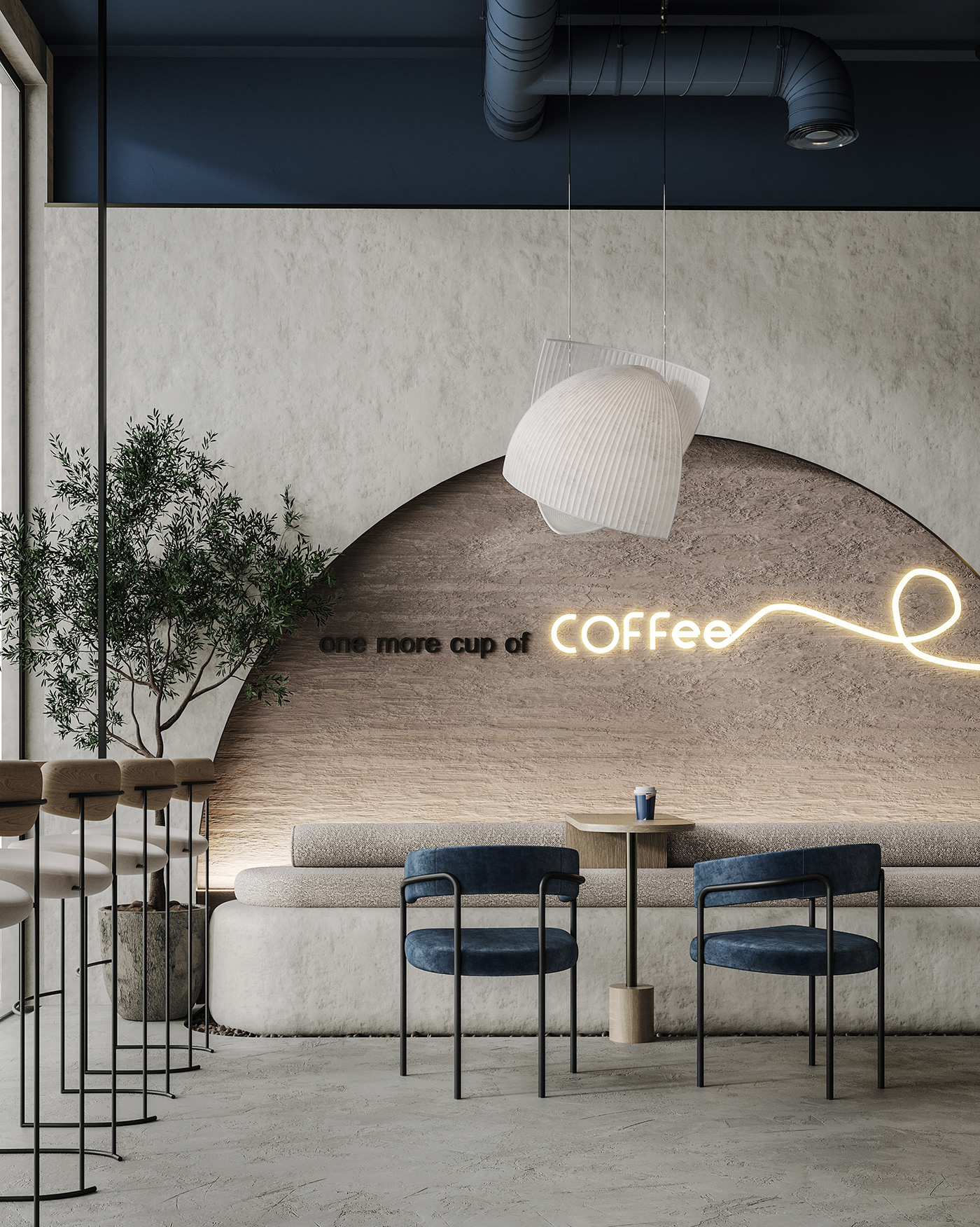brand identity Coffee restaurant visual