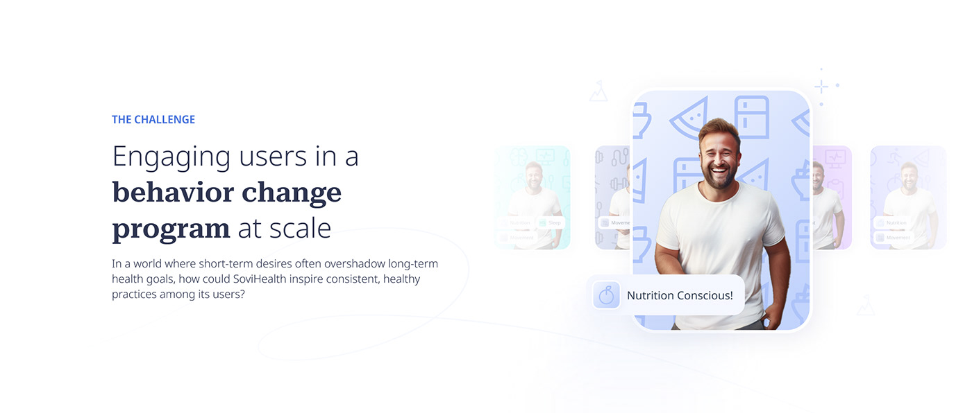 product design  brand identity Figma ux user interface wellbeing healthcare app design behavior design behavior engine