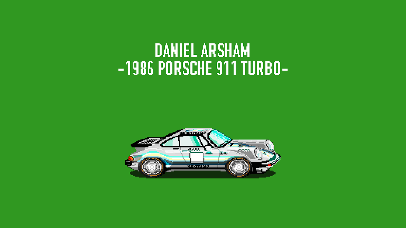 8bit 8BitGame artist capcom decent joojaebum pixel pixelart Porsche retrogame