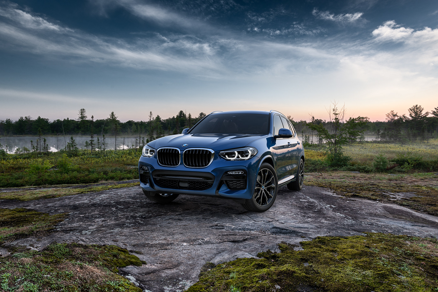 BMW BMW X3 automotive cgi postproduction Automotive Photography automotive rendering Outdoor Offroad