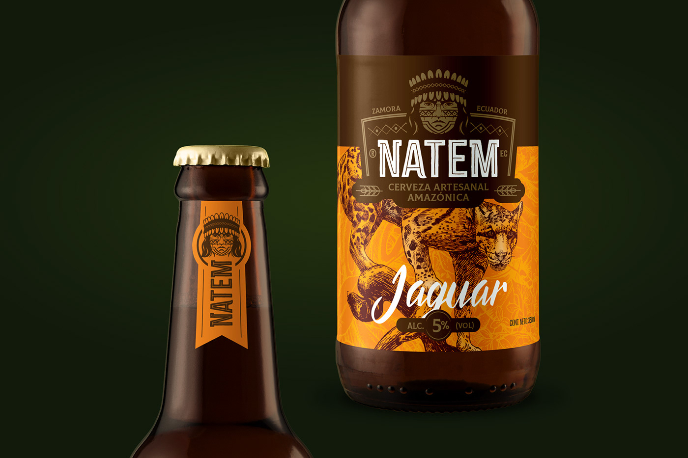 cerveza beer Ecuador telmo cuenca natem Amazon jaguar jungle craft