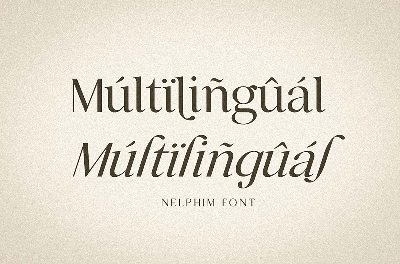 font free freebie Nelphim Typeface