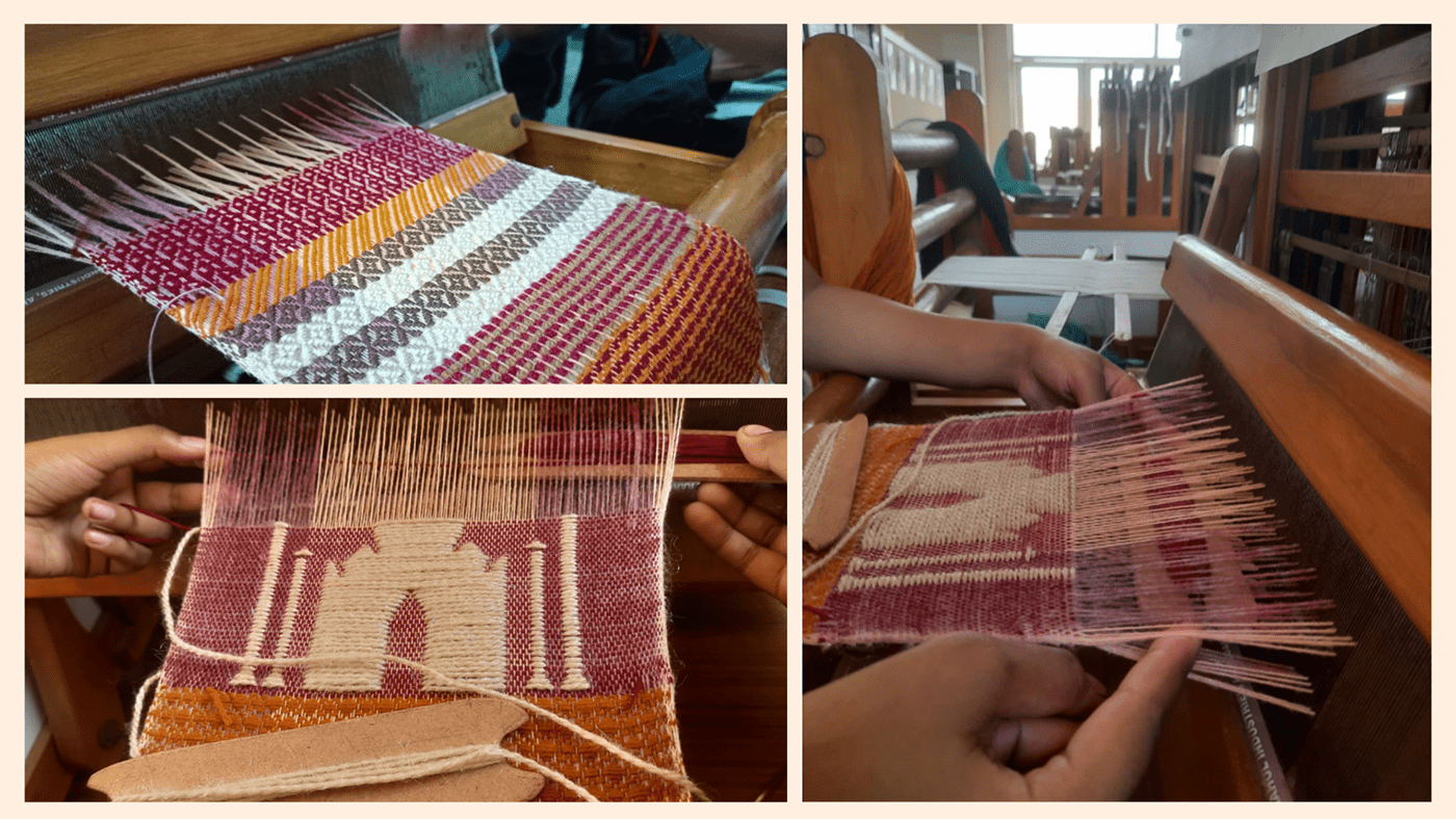 design Fashion  MughalArchitecture surface design textile weaving