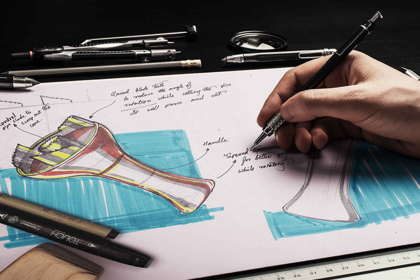 anshuman kumar nid NID national institute of design FLX decathlon shoes sketches illustrations ideations