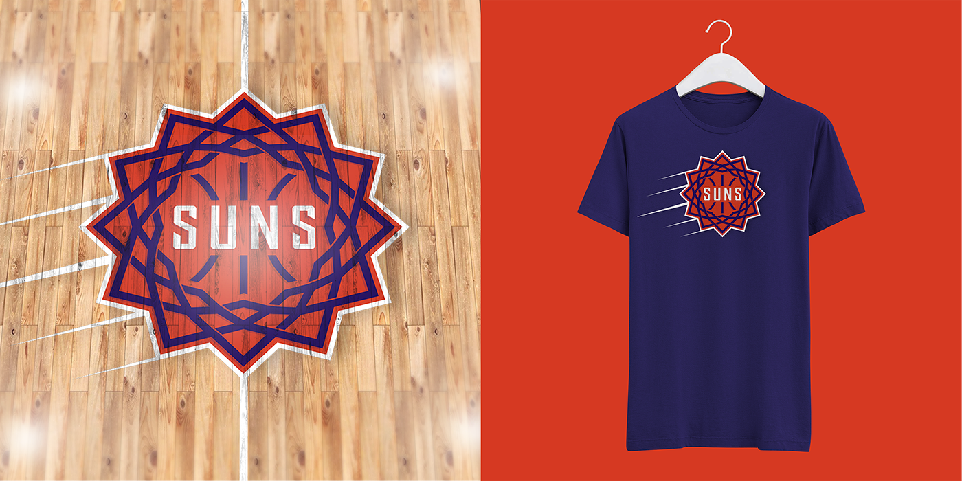NBA basketball logo sports Phoenix Suns Phoenix suns team Rebrand sport