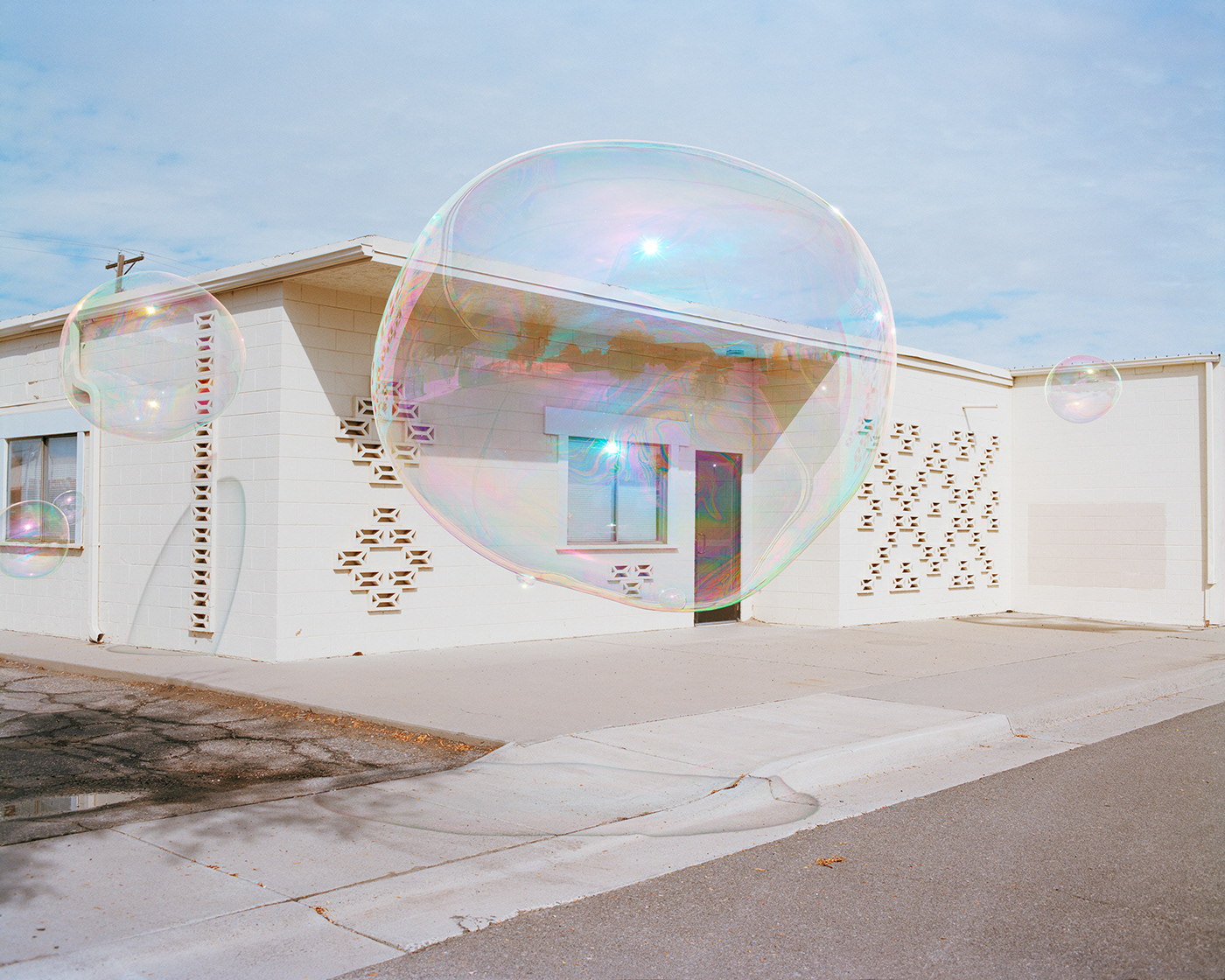 bubbles Playful Street CGI pastel