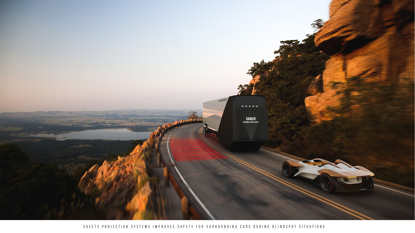 Volvo Truck concept Autonomous semi truck VNL fh