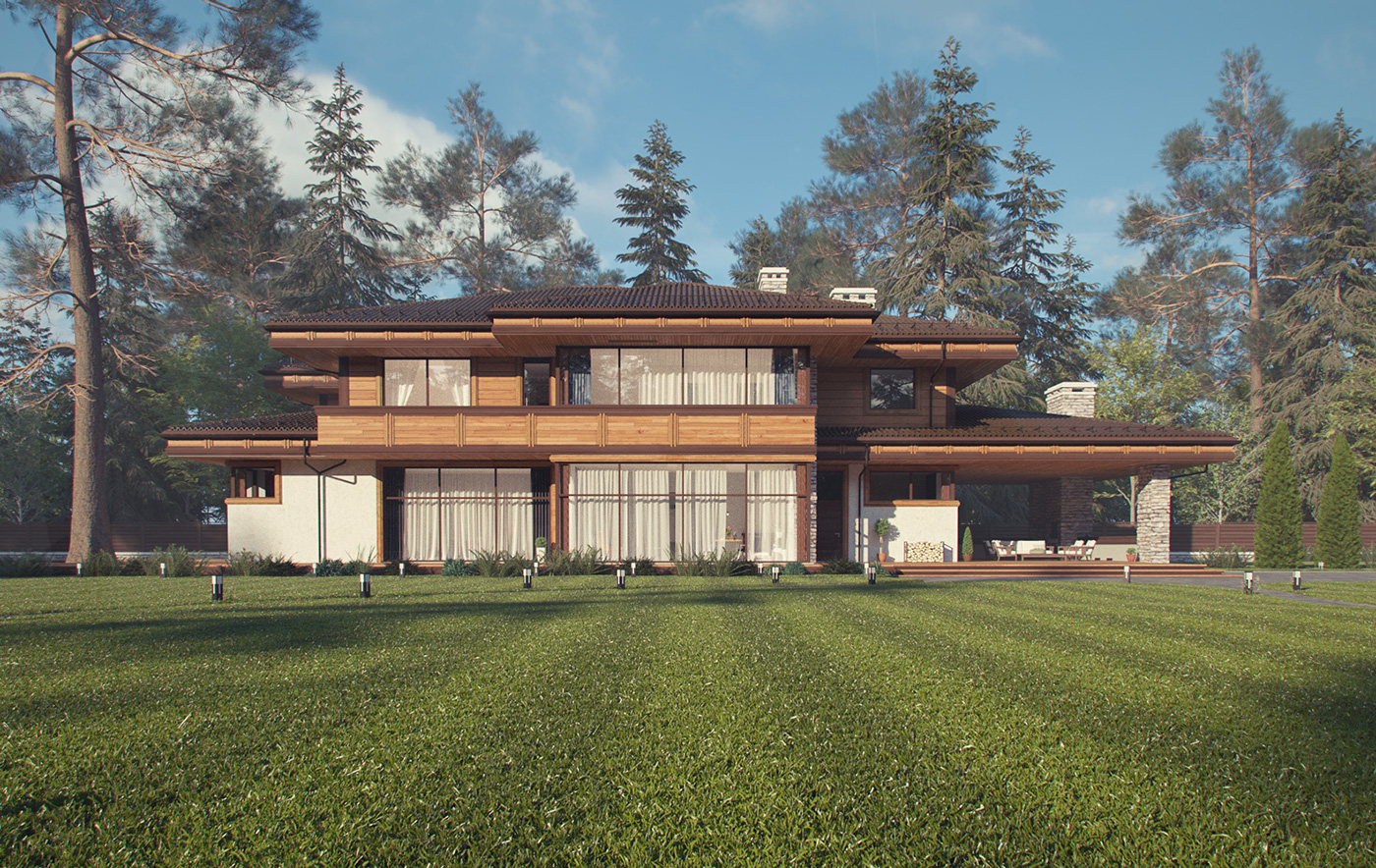 exterior vizualisation archviz 3dmax coronarenderer