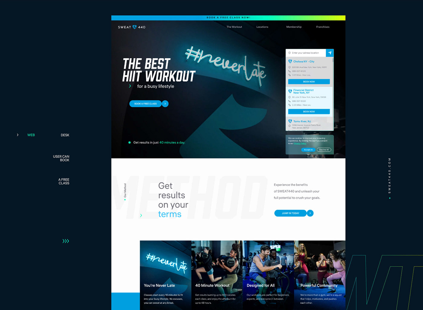 branding  concept workout UX UI Layout sport brand identity Graphic Designer Advertising  visual identity