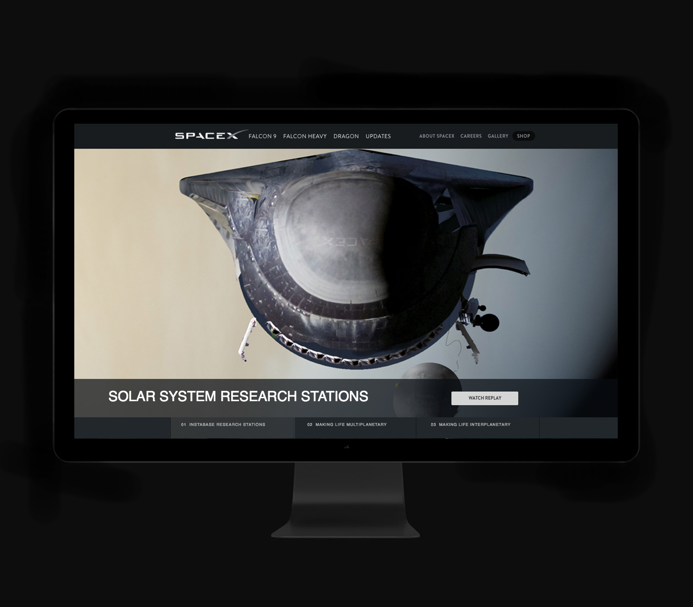 spacex Space  graphic design  mars nasa JPL concept art photoshop Space Exploration mockups