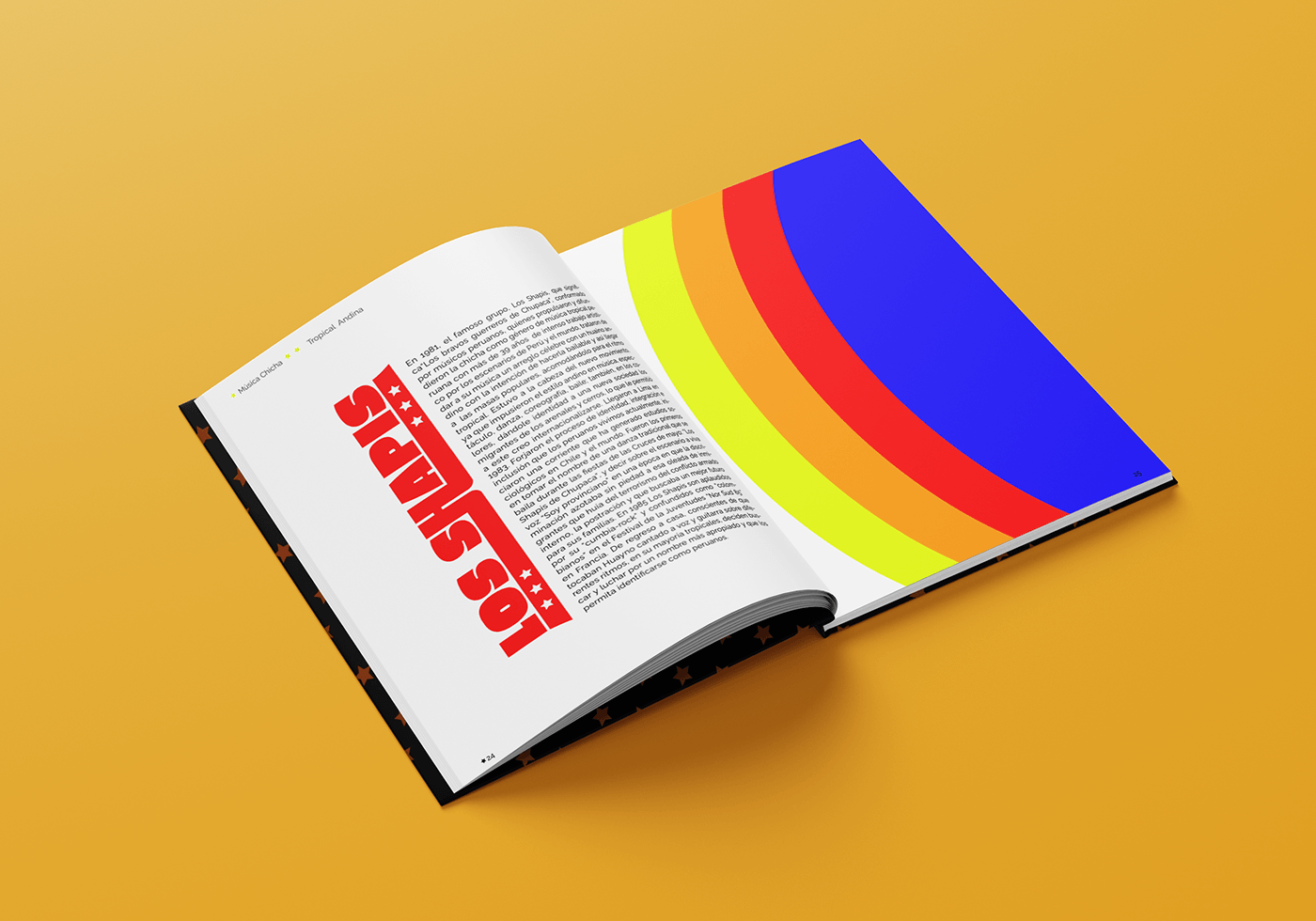 editorial peru musica chicha book cover typography   design visual identity