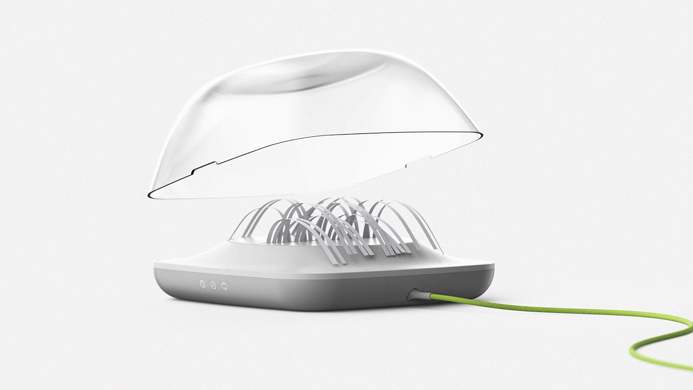 product product design  industrial design  design Render speaker Lamp branding  3D Crusher