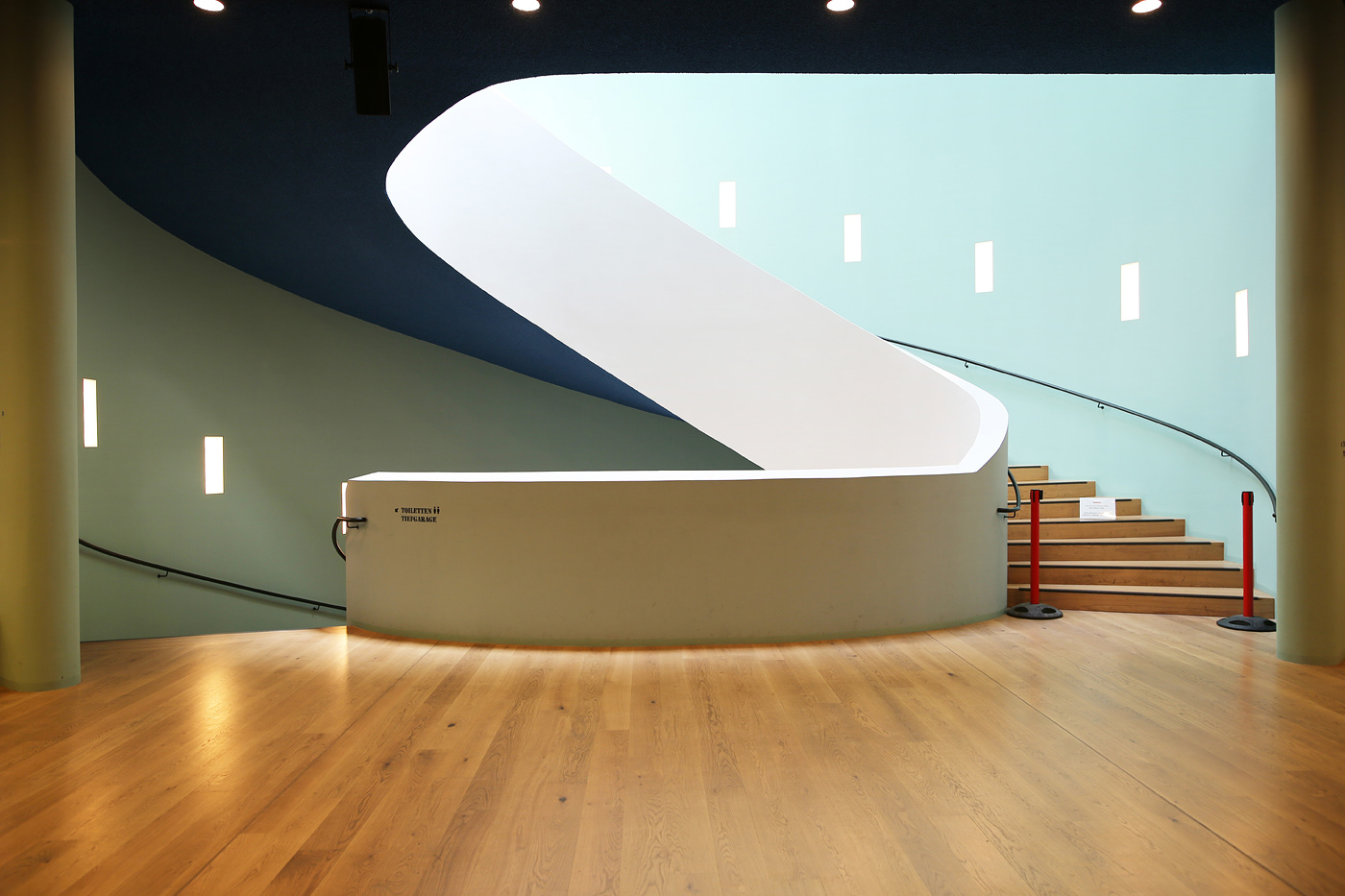 architecture building city cultural center design interior design modern munich Photography Urban