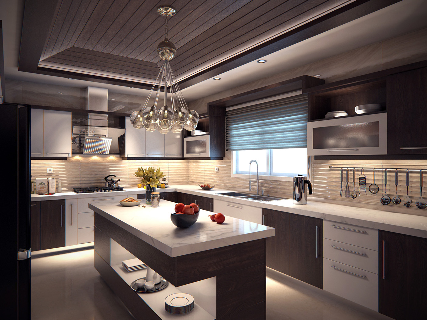 modern style kitchen interior design