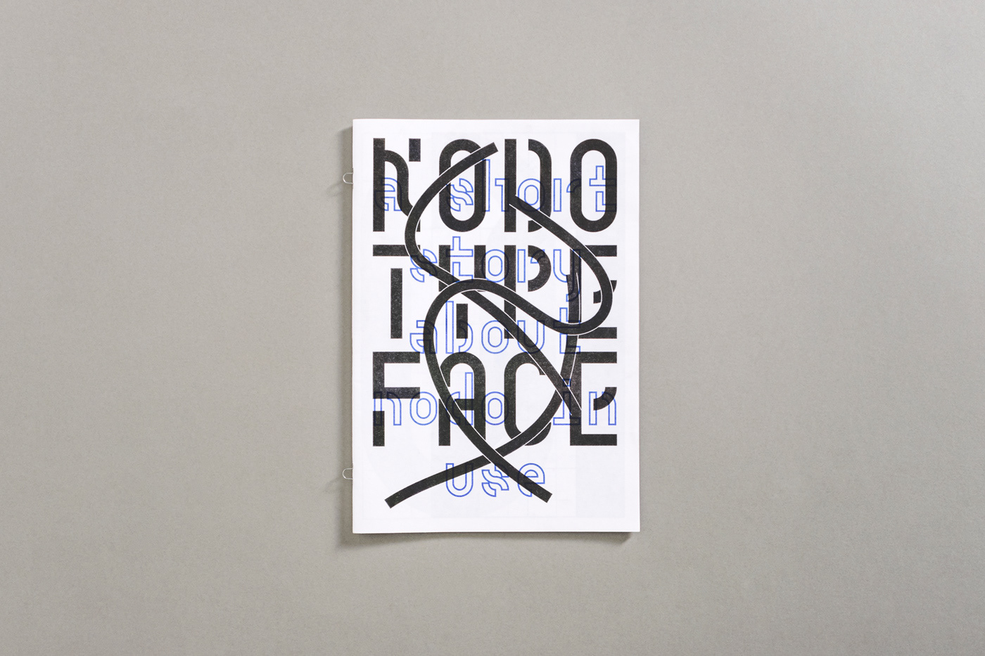 specimen Typeface nodo typography   font