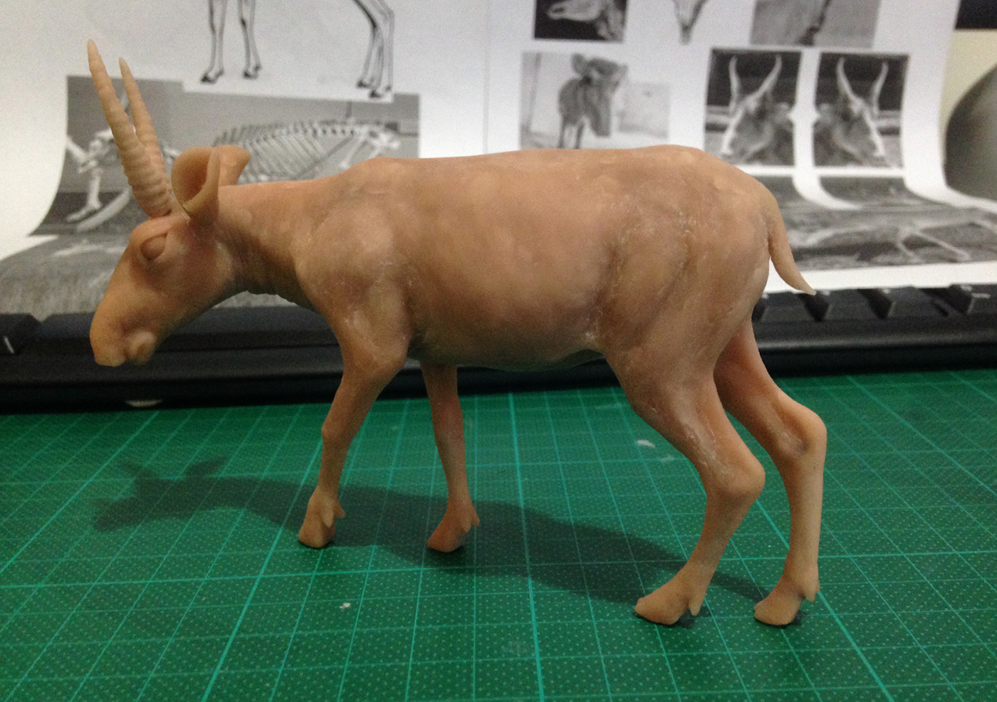 Sculpt sculpture clay animals painting   resin 雕塑 動物模型