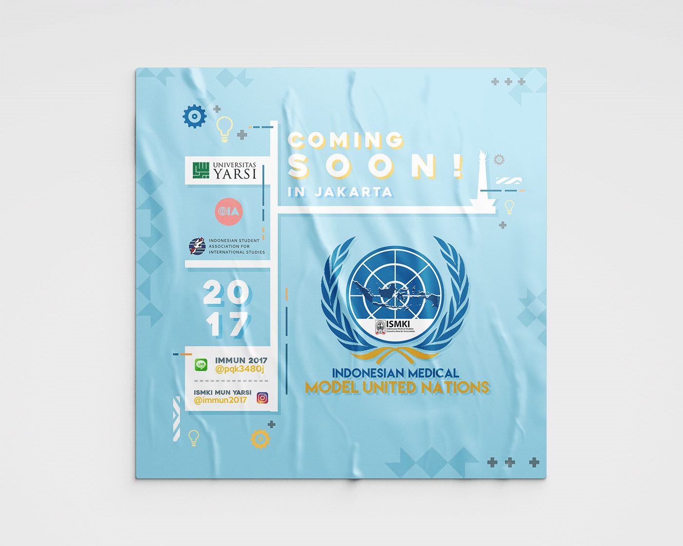Event Poster model UN