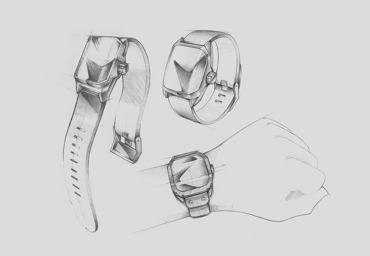 Watches & Glasses Sketches on Behance