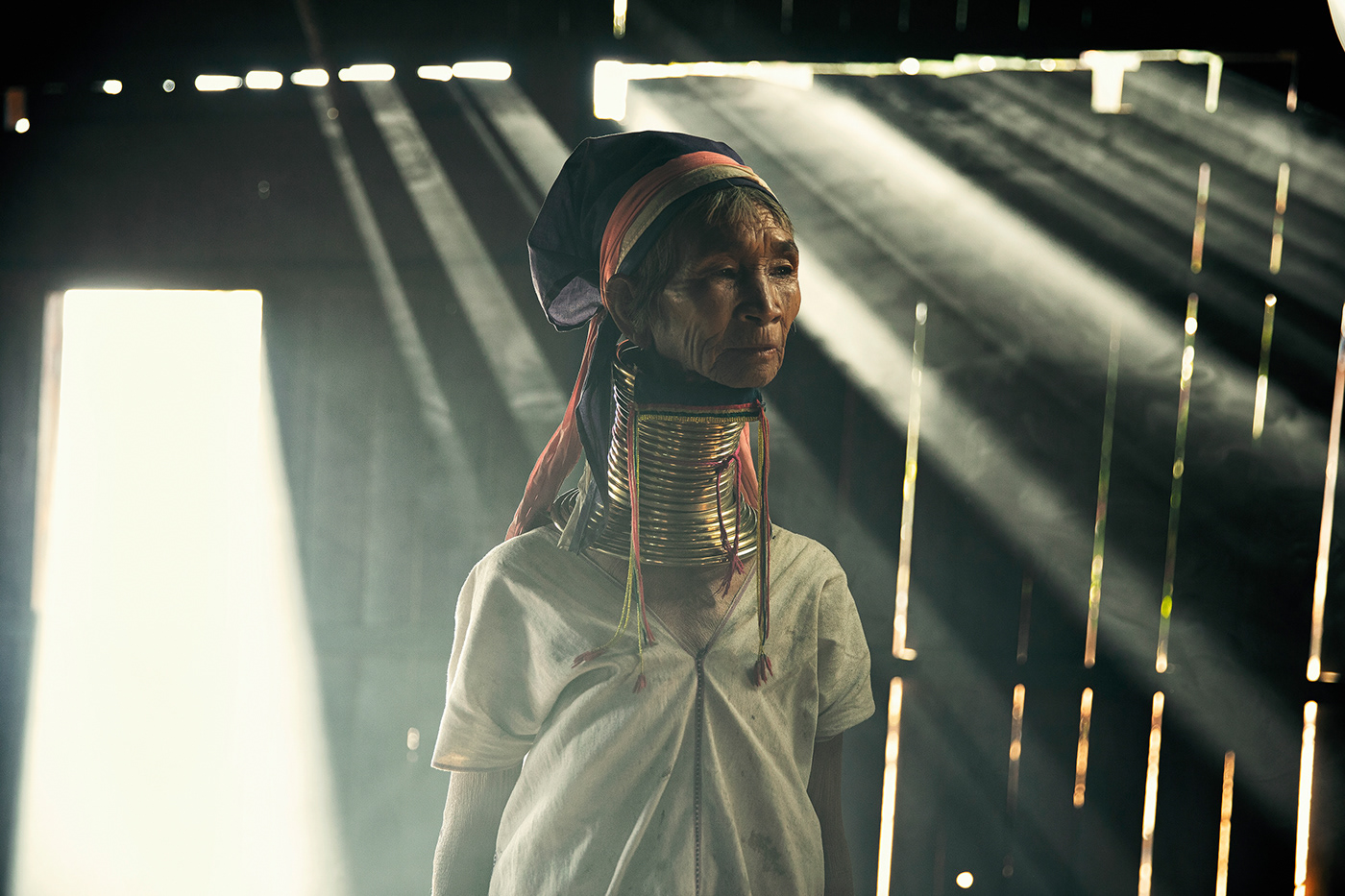 tribe portrait burma tribal woman asia documental environmental cinematic