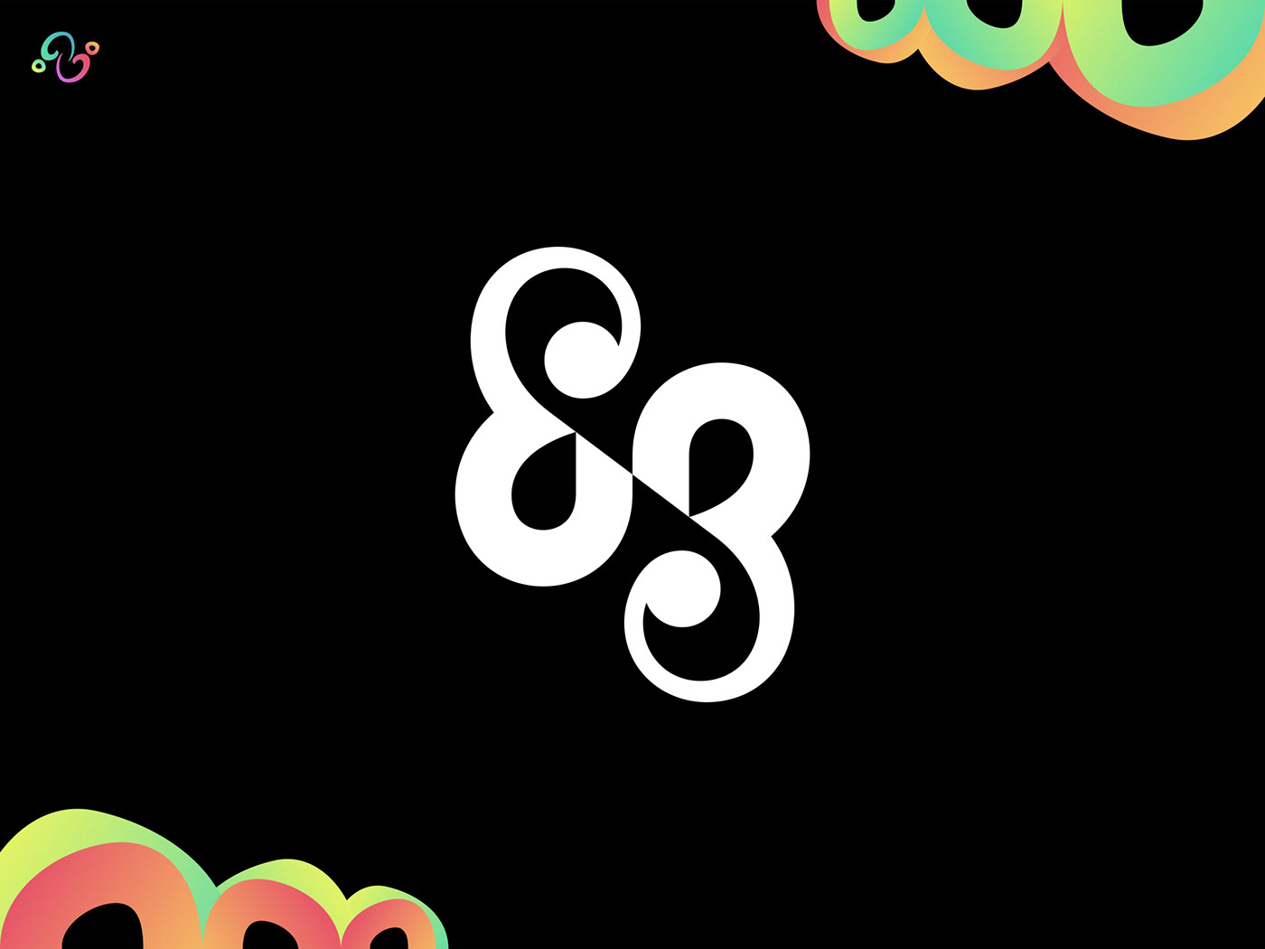 monogram lettermark initial typography   Logo Design logo designer logo for sale zzoe iggi bb typographic