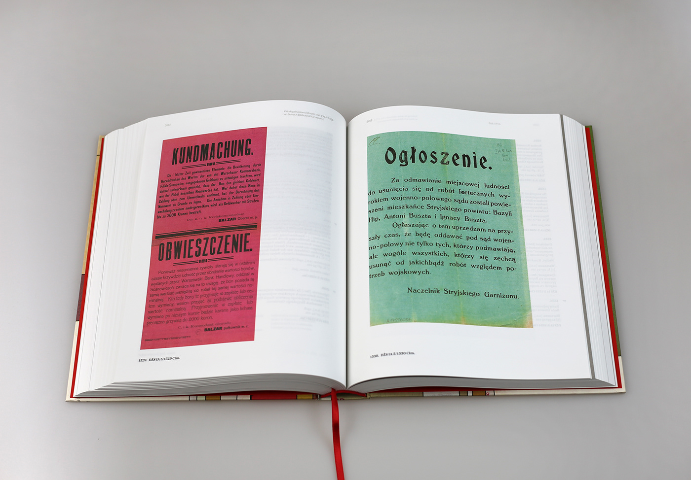 katalog Catalogue druki ulotne Biblioteka Narodowa typografia