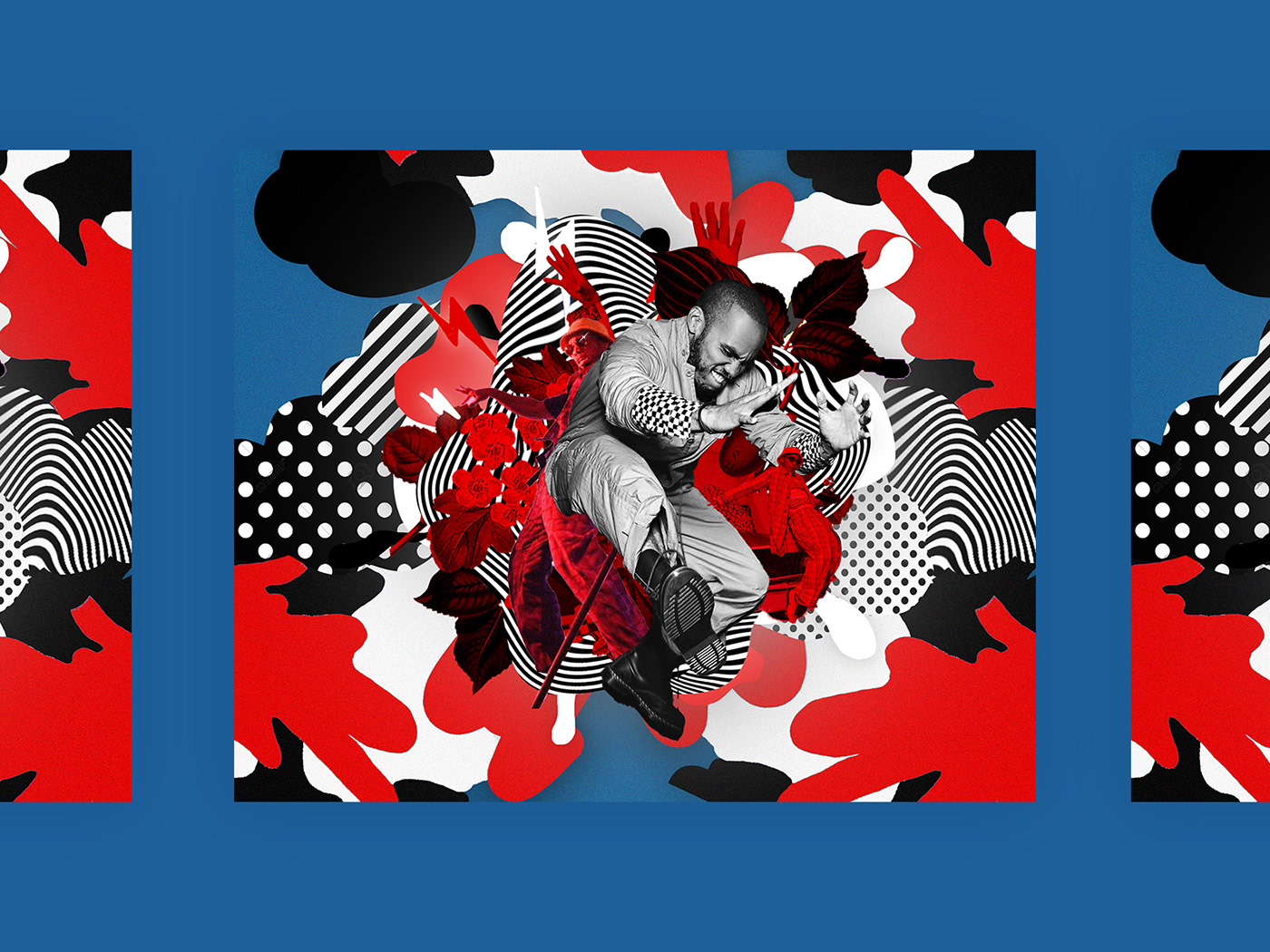 anderson paak art artwork collage Collageart collages design draw graphic design  music