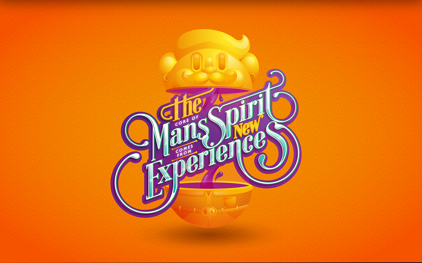 Adobe Portfolio egg lettering Easter star wars dart vader spirit beer Shit holly ball supertramp