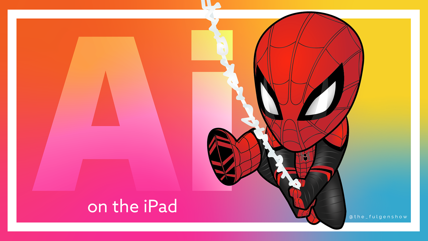 beta Fan Art Illustrator illustrator on ipad marvel spider-man