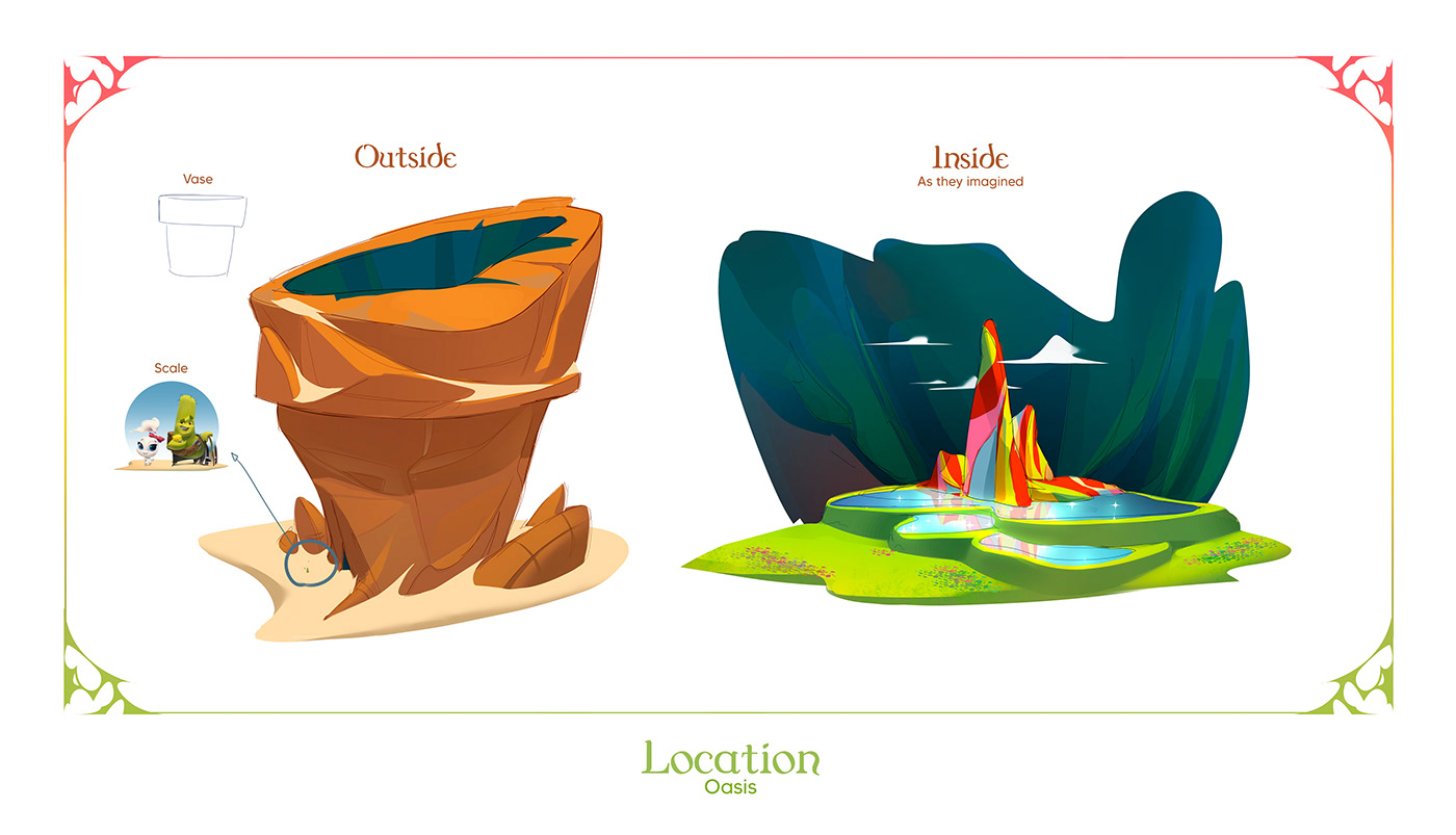 animation  cactus cartoon Character design  character designer cloud concept art stylized VisDev Visual Development