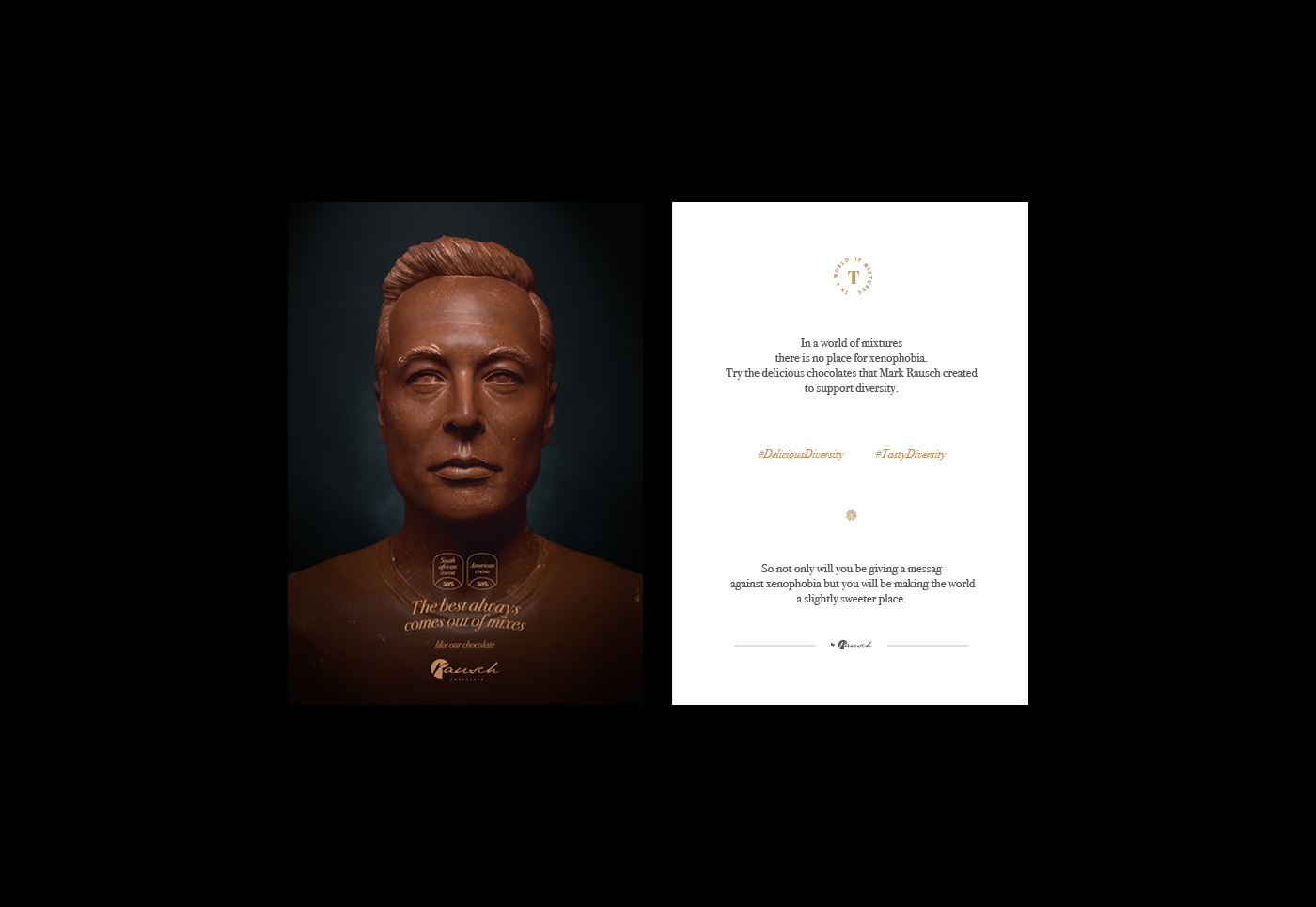 chocolate obama art direction  bogota Advertising  ad colombia Character craft