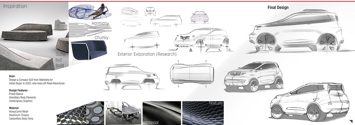 Automotive design illustrations car design photoshop sketching rendering portfolio 2018