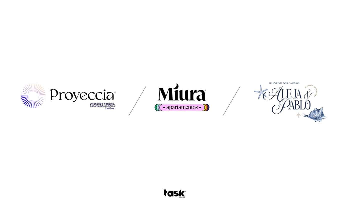Nuevos logos creados por TASCÓN Publicidad.