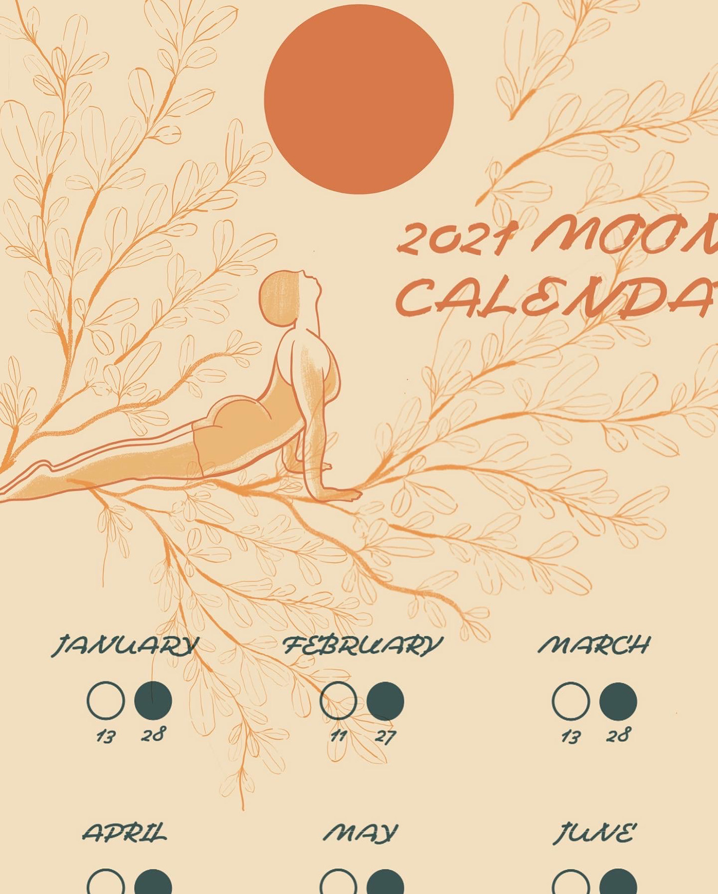 2021-moon-calendar-on-behance