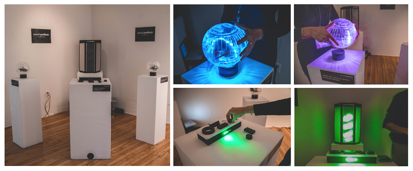 Arduino Exhibition  Interactive Experience interactive installation music installation Musical Display product design  tangible user interface