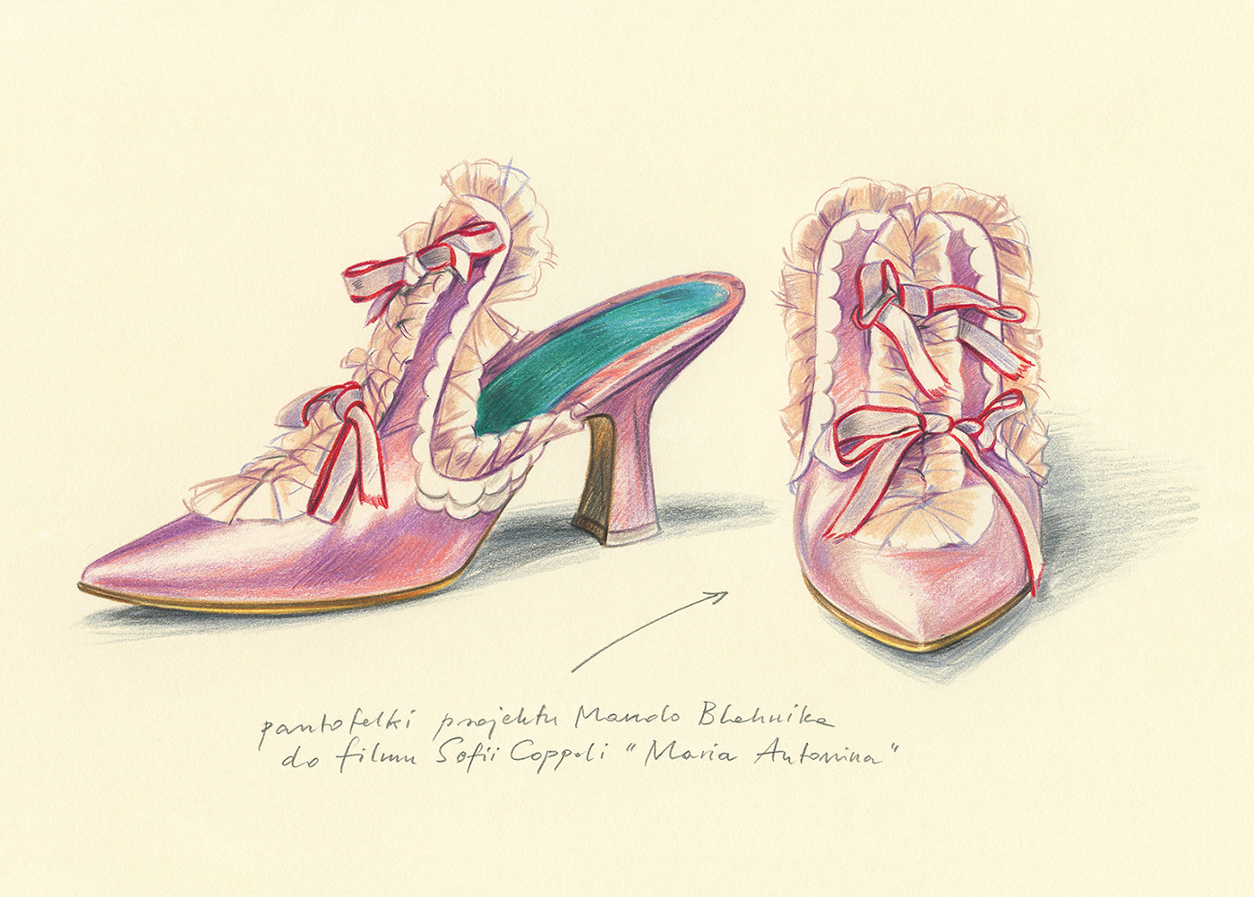 Manolo Blahnik shoes on Behance