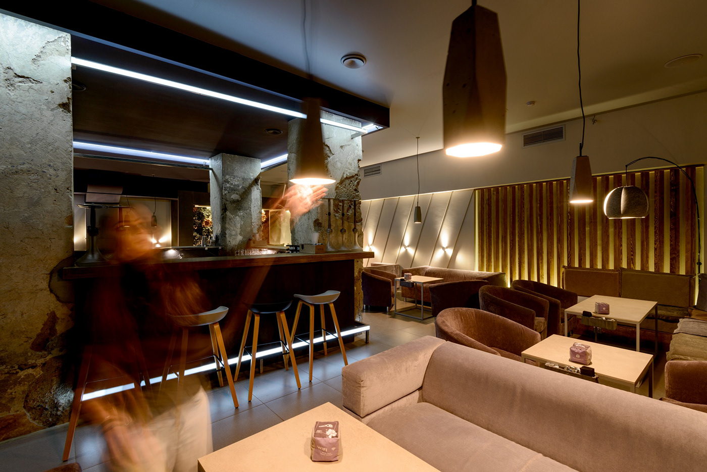 Interior design public hookah lounge novosibirsk leytandesign