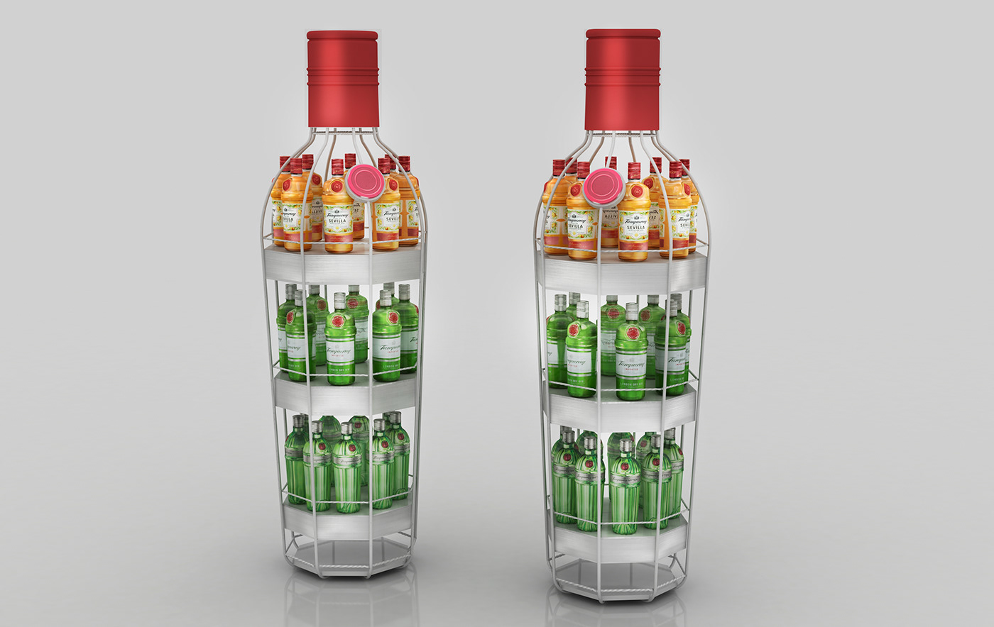 tanqueray gin Stand premium votka design industrialdesign ozanbolcan