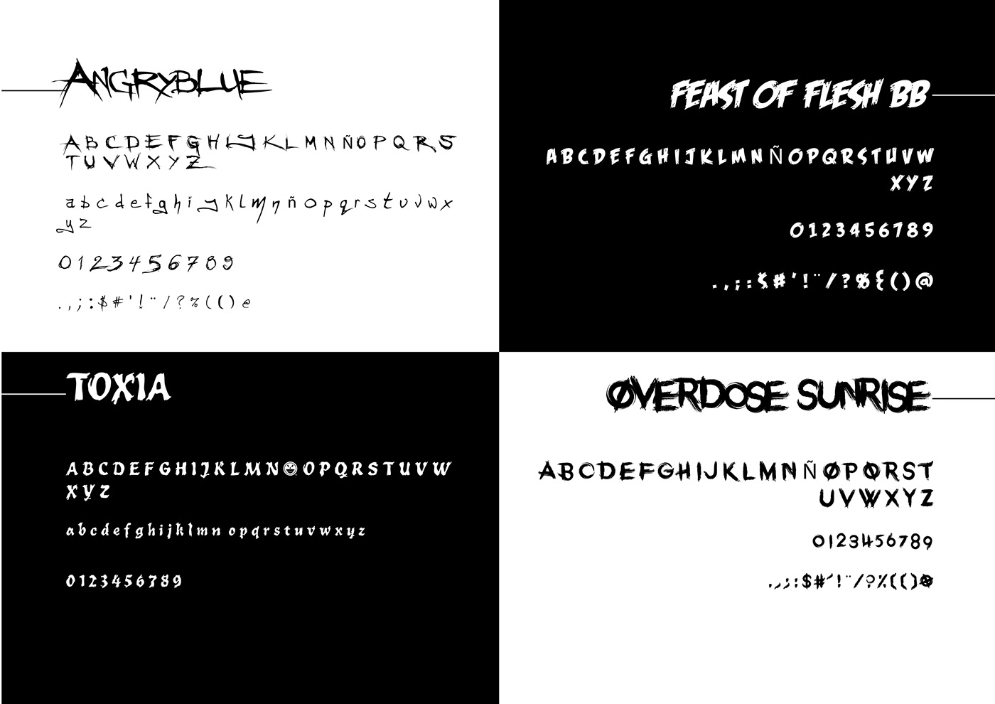 diseño gráfico Catálogo tipográfico estudiante chiclayo peru