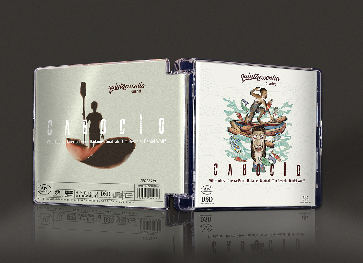 caboclo carranca cd chamber music flauta Ilustração musica música de cámara Recorder